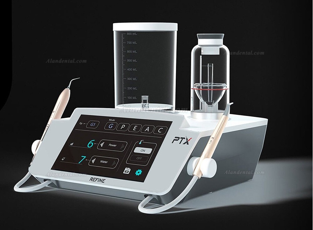 Refine® PTX 2 in 1 Dental Ultrasonic Scaler with Air Polisher and Water Temperature Control System